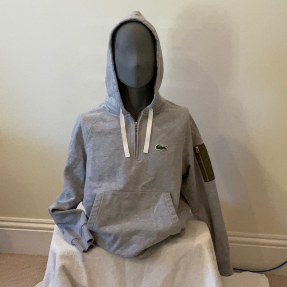 Lacoste Sweatshirt with Sleeve Detail